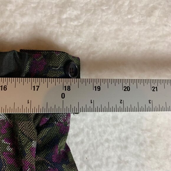 Christian Dior Women's Vintage Floral Separates Blouse & Midi Skirt Size 10 9642 - Picture 9 of 11